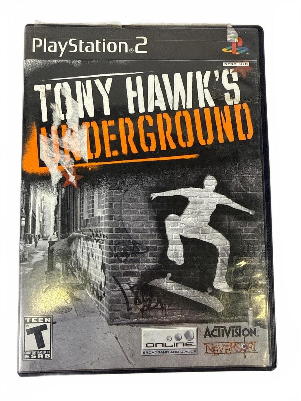 Tony Hawk's Underground PlayStation 2 Game